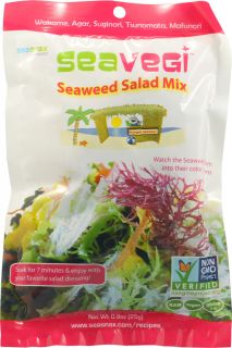 SeaSnax SeaVegi™ Seaweed Salad Mix    0.9 oz   Vitacost 