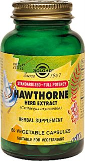Solgar Hawthorne Berry Herb Extract    60 Vegetable Capsules 