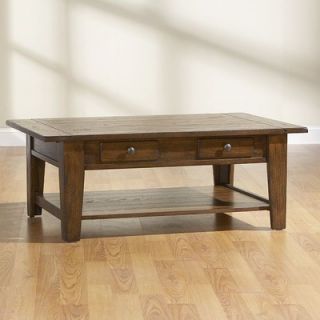 Broyhill® Attic Rectangular Coffee Table in Rustic Oak 