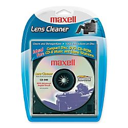 Maxell CD 340 CD Lens Cleaner by Office Depot