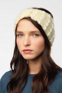 Fuzzy Bow Ear Warmer   Urban Outfitters