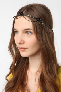 Highway Child Black Stone Headwrap   Urban Outfitters