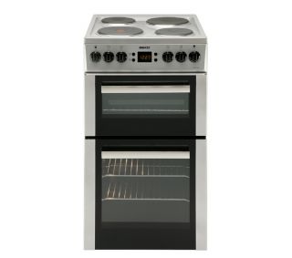 Buy BEKO BDV555AS Electric Cooker   Silver  Free Delivery  Currys