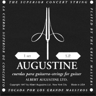 Albert Augustine Silver Black Label Classical Guitar Strings 