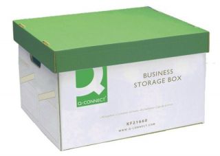 Connect KF21660 Business Storage Box   10 Pack  Ebuyer