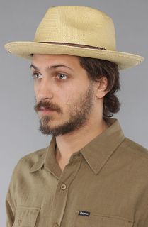 Brixton The Capistrano Fedora in Tan Straw  Karmaloop   Global 