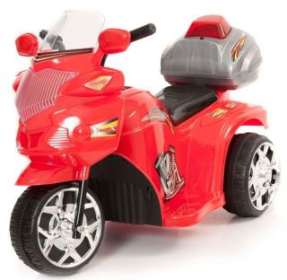 Xenta Red 6V Ride On Police Trike  Ebuyer