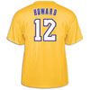 adidas Game Time T Shirt   Mens   Dwight Howard   Lakers   Gold 