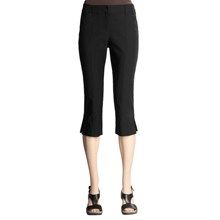 Tribal Sportswear Crop Pants (For Petite Women) in Black