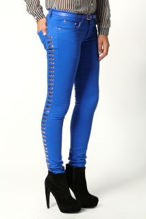  Sale  Jeans  Cara Bronze Studded Panel Jeans