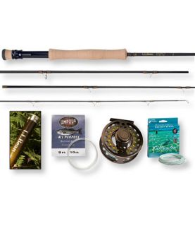Double L Four Piece Fly Rod Outfits, 7 8 Wt. Double L Outfits  Free 