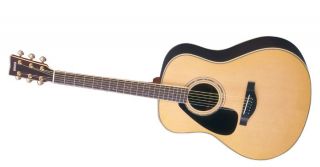 Yamaha L Series Left Handed Dreadnought Acoustic Guitar with Case 
