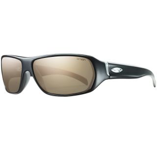 Smith Optics Pavilion Sunglasses   Polarized in Matte Black/Gold 