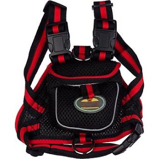 Home Dog Collars, Harnesses & Leashes Pet Life Black Backpack Dog 