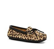 Minnetonka Womens Full Leopard Moccasin