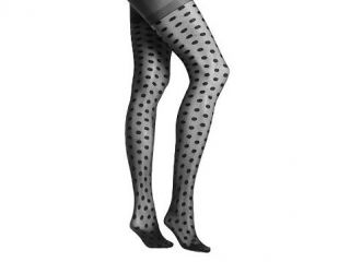 SM Polka Dot Tight Hosiery & Accessories Womens Clearance   DSW