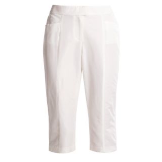 Magaschoni Capri Pants   Cotton Silk Dupioni (For Women)   Save 73% 