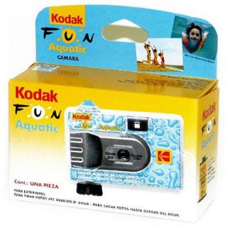 Kodak Fun Saver Weekend 35mm Waterproof One Time Use Disposible Camera 