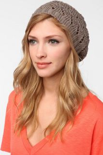 Pins And Needles Slouchy Crochet Beret   Urban Outfitters
