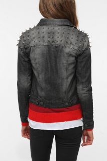 BDG Studded Denim Jacket   Urban Outfitters