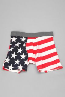 Stars N Stripes Boxer Brief   Urban Outfitters