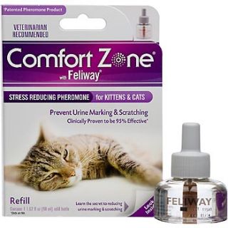 Home Cat Calming Aids Comfort Zone Diffuser Refill with Feliway for 