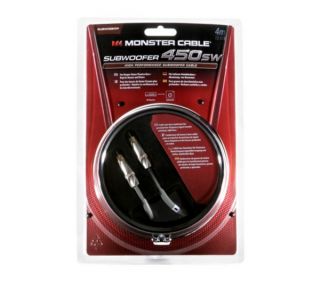 MONSTER 450SW High Performance Subwoofer Cable   4m Deals  Pcworld