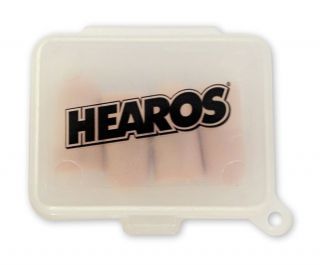 Hearos 2 Pair Ear Plugs Noise Reduction Rating 32