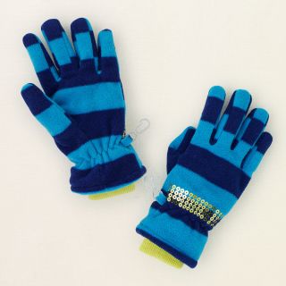 accessories   accessories   rugby striped fleece gloves  Childrens 