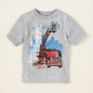 baby boy   graphic tees   Lego fire truck graphic tee  Childrens 