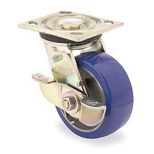 ER WAGNER MFG. CO. Swivel Plate Caster,Rating 1050 lb.   5UX54 