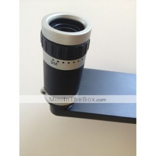 Optical 8X Zoom Telescope Camera Lens Manual Focus with Hard Back Case 