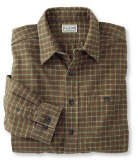 Beans Unshrinkable Moleskin Shirt, Check Flannel, Chamois and Lined 