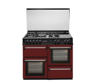 Buy LEISURE CM105FRRP Dual Fuel Range Cooker   Red  Free Delivery 