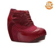 Irregular Choice What An Angel Fur Bootie