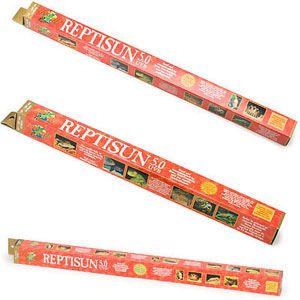 Zoo Med Reptisun 5.0 UVB Fluorescent Bulbs   Lighting   Substrate 