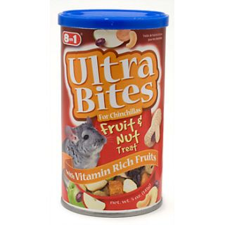 Home Small Animal Treats 8 in 1 Ultra Bites Fruit & Nut Treat For 