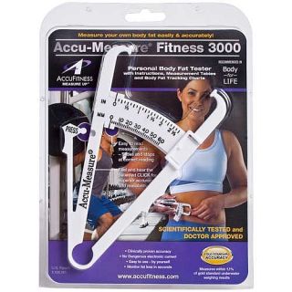 Accu Fitness LLC ACCU MEASURE® FITNESS 3000 Personal Body Fat Tester 