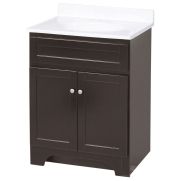 Foremost Industries® Columbia® 24in Assembled Vanity and Top Combo 