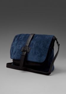 MATT AND NAT Mick Blueprint Messenger in Dark Blue Corduroy at Revolve 