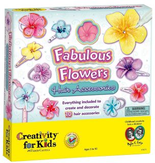 Creativity for Kids Faboulous Flowers Hair Accessories   