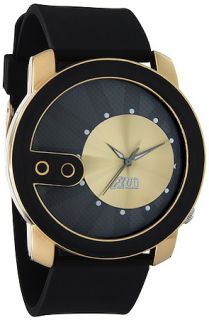 Flud Watches The Exchange Watch in Black Gold  Karmaloop   Global 