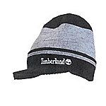 Timberland Mens Striped Knit Hat with Brim