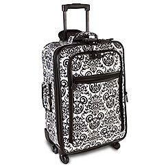 Rolling Black & White Mickey Mouse Luggage    22