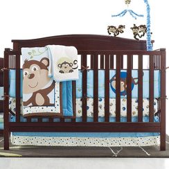 Baby Alive Monkeyn Around 5 Piece Crib Set