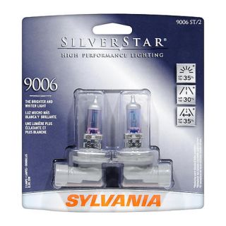 Image of SilverStar TWIN Halogen Headlight by Sylvania   part# 9006 