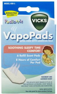 Vicks Baby Rub Waterless Vaporizer Scent Pads   