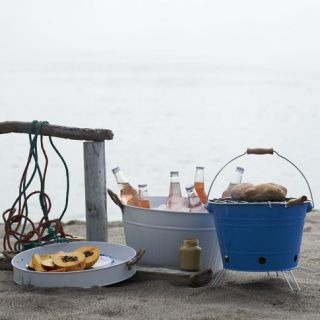 Outdoor Metal Drink Bucket  west elm