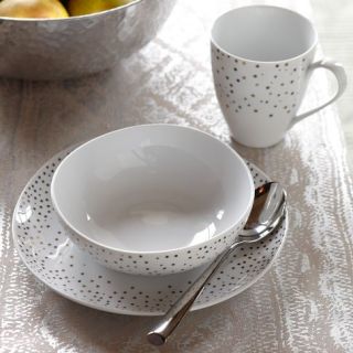 Kamal Snow Dots Dinnerware