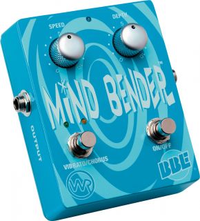BBE Mind Bender Vibrato and Chorus Pedal at zZounds